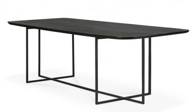 Arc Tisch Eiche schwarz lackiert Ethnicraft